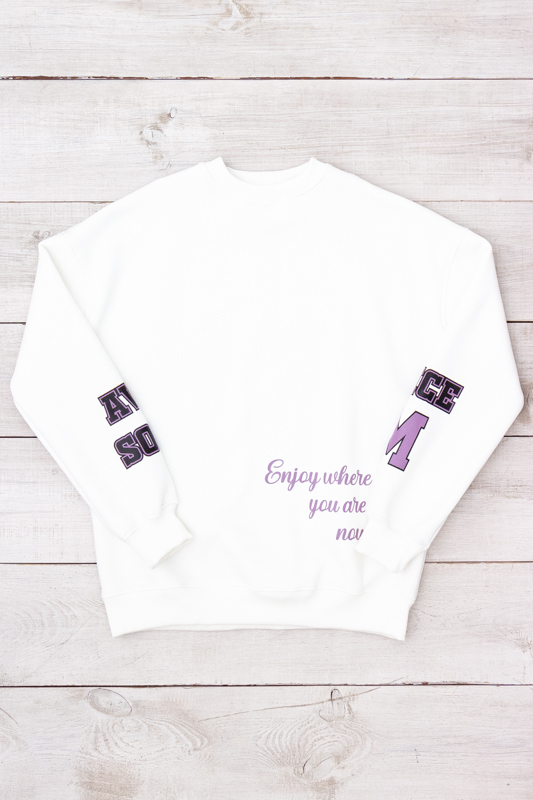 Світшот оверсайз для дівчинки 